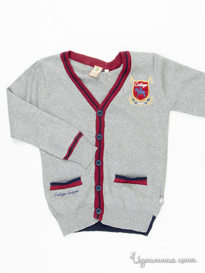 Кардиган Quadri Foglio, цвет серый