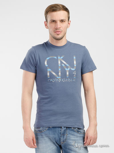 Футболка Calvin Klein Jeans, цвет синий