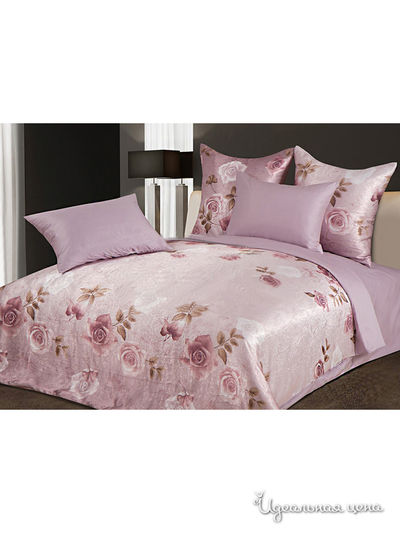 КПБ двуспальный с европростыней Goldtex, цвет сиреневый