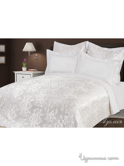 Комплект постельного белья 2-х спальный Goldtex, цвет белый