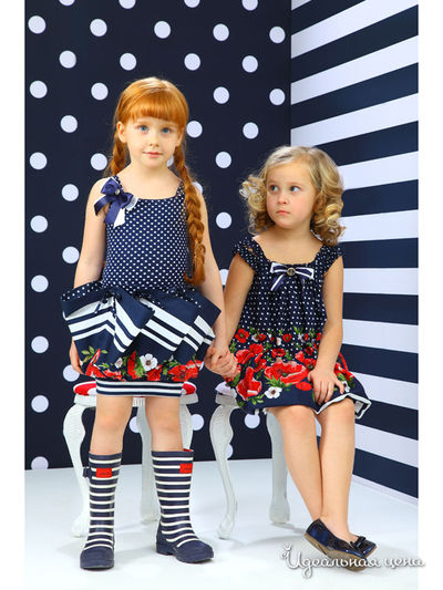 Платье Маленькая Леди, цвет синий