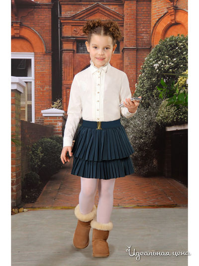 Юбка Маленькая Леди, цвет зеленый