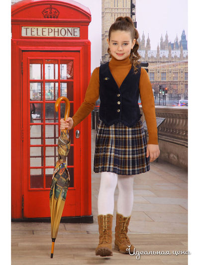 Свитер Маленькая Леди, цвет оранжевый