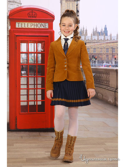 Жакет Маленькая Леди, цвет оранжевый