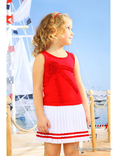 Блуза Маленькая Леди, цвет красный