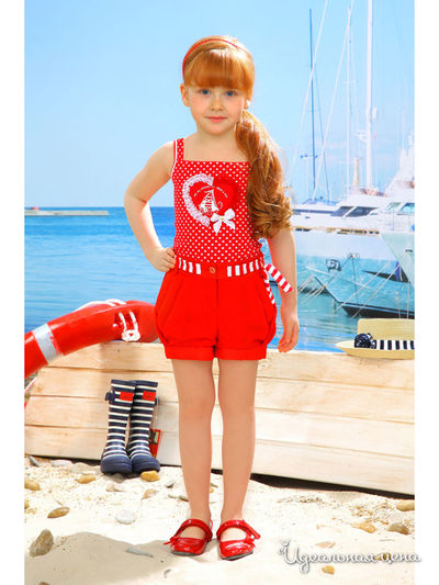 Шорты Маленькая Леди, цвет красный