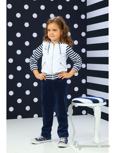 Брюки Маленькая Леди, цвет синий