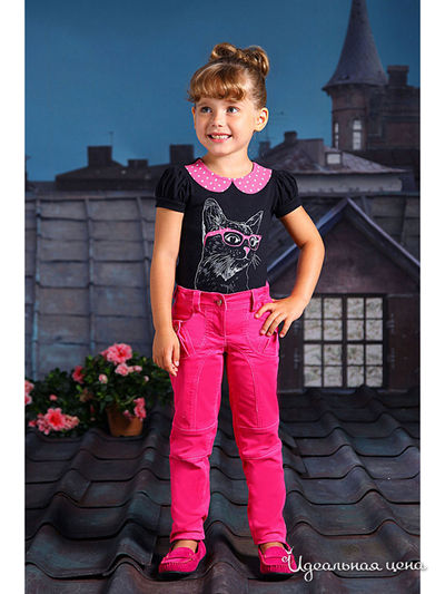 Брюки Маленькая Леди, цвет розовый