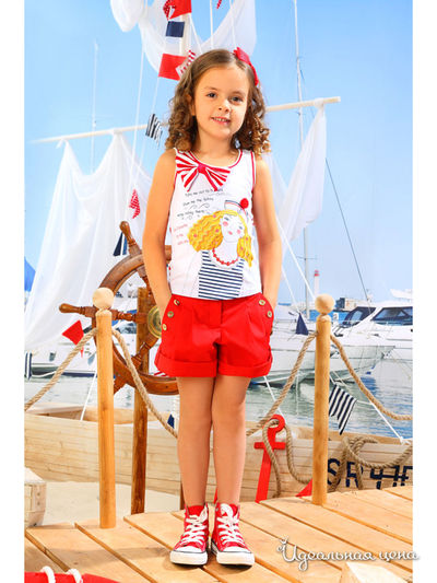 Шорты Маленькая Леди, цвет красный