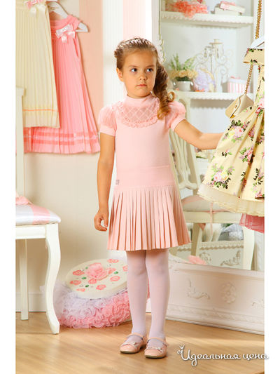 Блуза Маленькая Леди, цвет персиковый