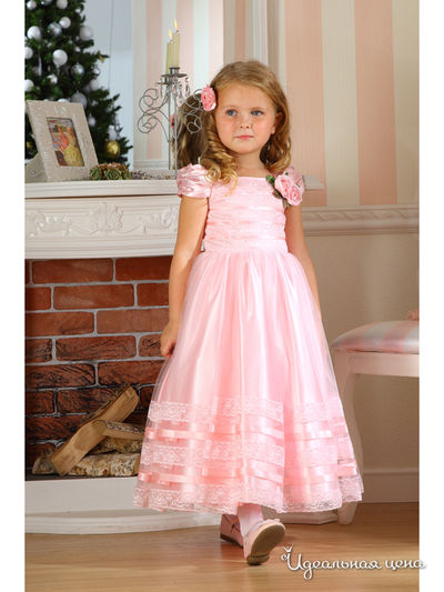 Платье Маленькая Леди, цвет розовый