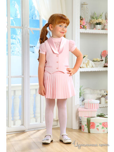Жилет Маленькая Леди, цвет розовый