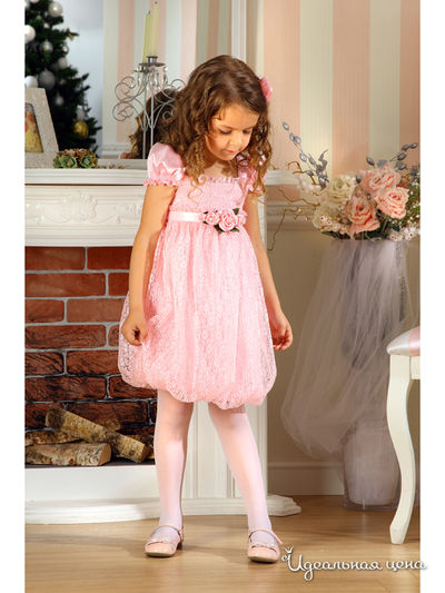 Платье Маленькая Леди, цвет розовый