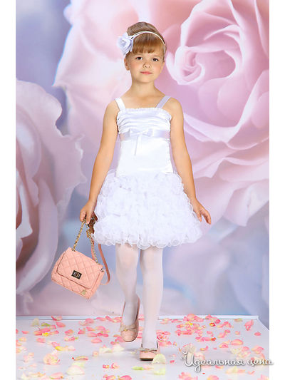 Платье Маленькая Леди, цвет белый
