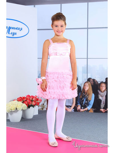 Платье Маленькая Леди, цвет розовый