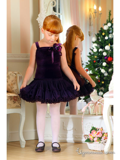 Платье Маленькая Леди, цвет фиолетовый