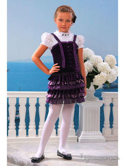 Жилет Маленькая Леди, цвет лиловый