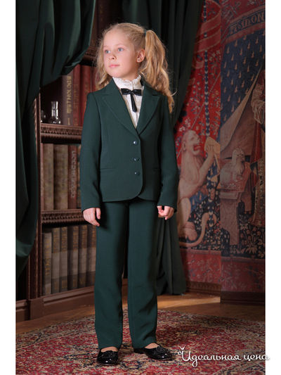 Брюки Маленькая Леди, цвет зеленый