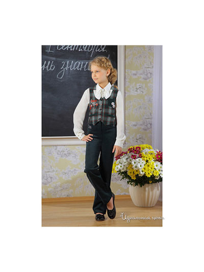 Брюки Маленькая Леди, цвет зеленый