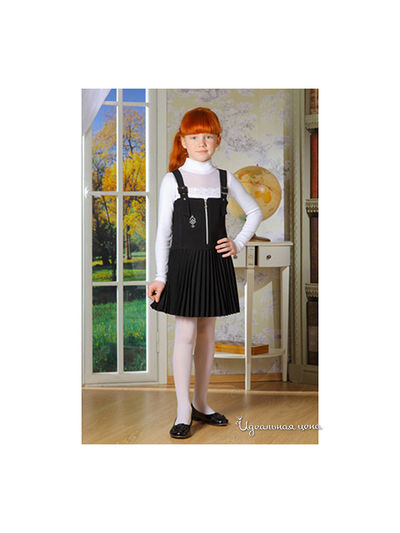 Сарафан Маленькая Леди, цвет черный