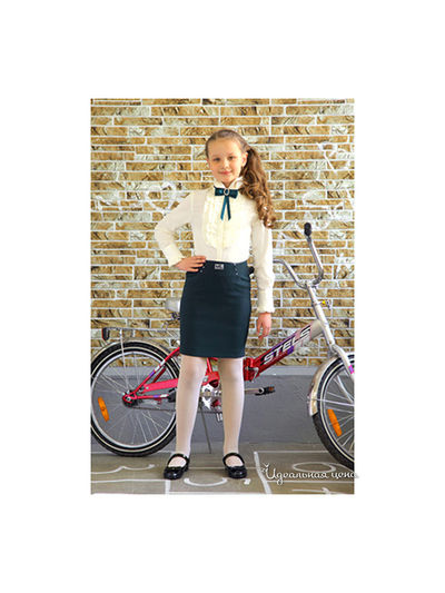 Юбка Маленькая Леди, цвет зеленый