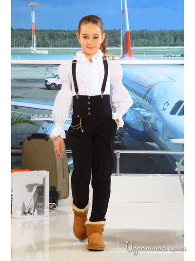 Блуза Маленькая Леди, цвет белый