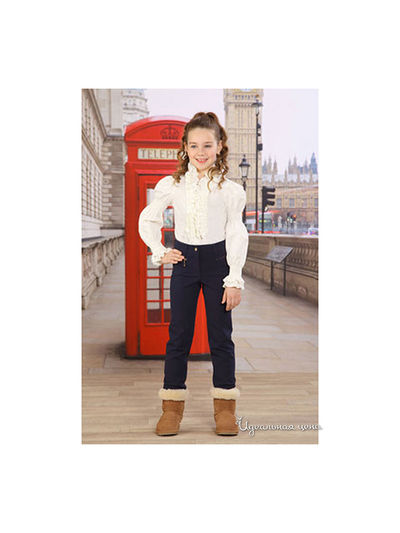 Блуза Маленькая Леди, цвет молочный