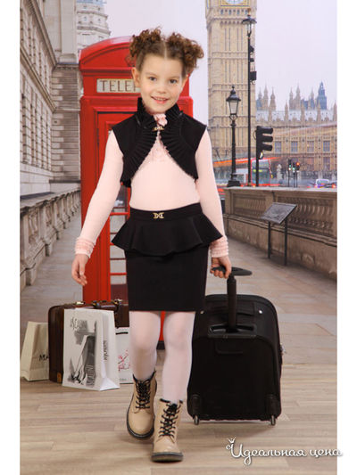 Жакет Маленькая Леди, цвет черный