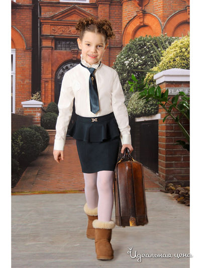 Юбка Маленькая Леди, цвет зеленый