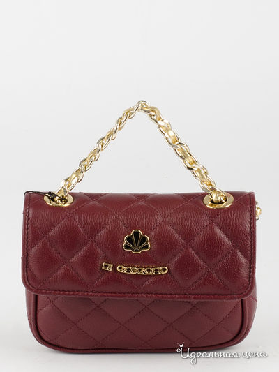 Клатч Di Gregorio, цвет бордовый