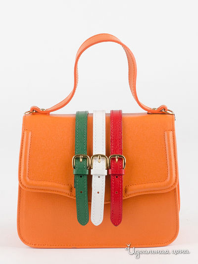 Сумка Di Gregorio, цвет оранжевый