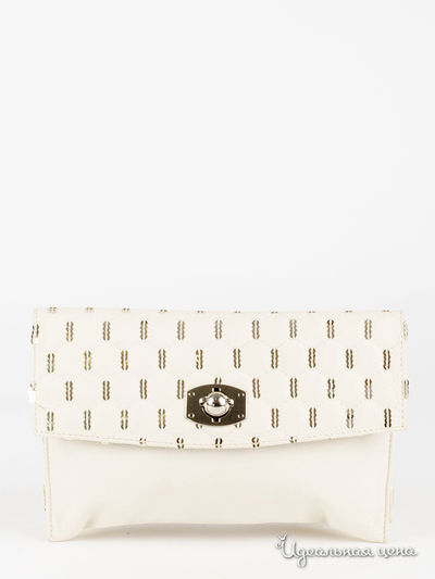 Клатч Di Gregorio, цвет молочный