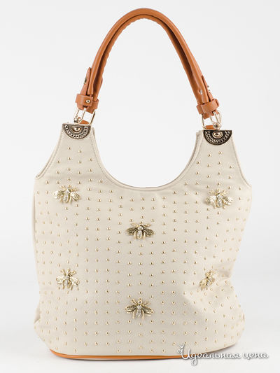 Сумка женская Blu Style,цвет Бежевый,коричневый Blu Style, цвет бежевый,коричневый