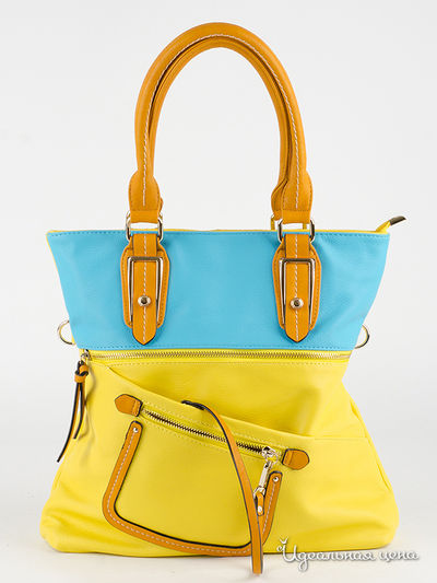 Сумка Blu Style, цвет Желтый,голубой
