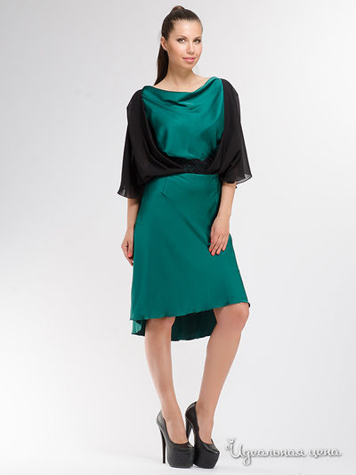 Платье Personage, цвет зеленый, черный