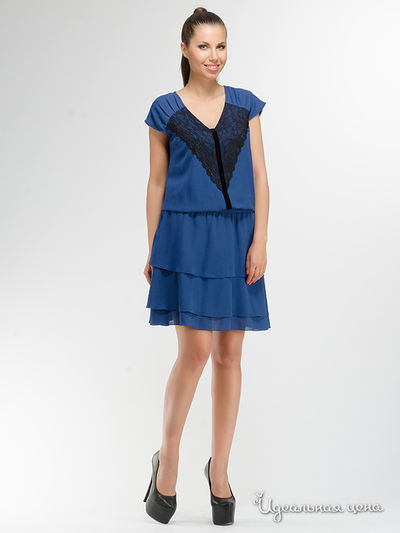 Платье Personage, цвет синий, черный