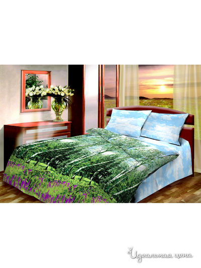 Комплект постельного белья Дуэт Василиса, цвет мультиколор