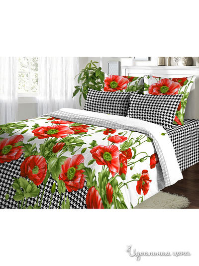 Комплект постельного белья Евро Василиса, цвет мультиколор