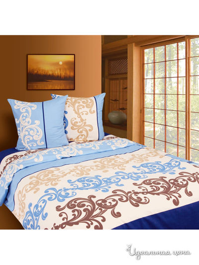 Комплект постельного белья Евро Василиса, цвет мультиколор