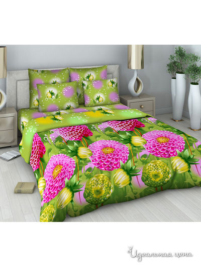 Комплект постельного белья семейный, поплин Василиса, цвет Мультиколор