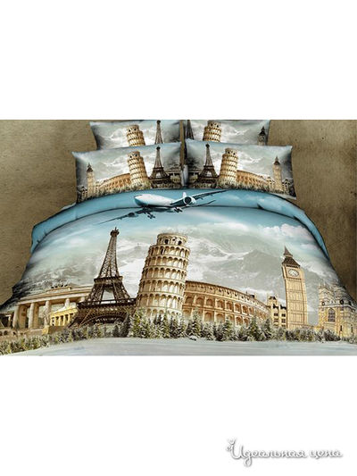 КПБ Семейное Aura, цвет мультиколор