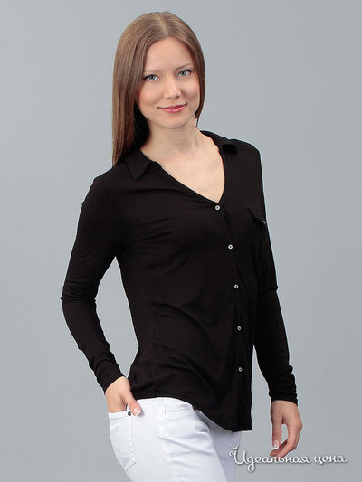 Блуза Tom Tailor, цвет чёрная