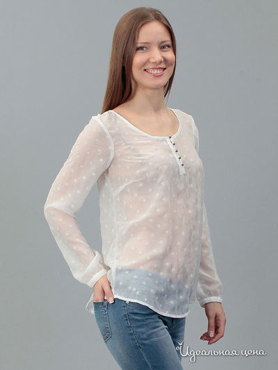 Блуза Tom Tailor, цвет молочный