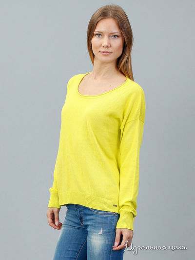 Джемпер Tom Tailor, цвет желтый
