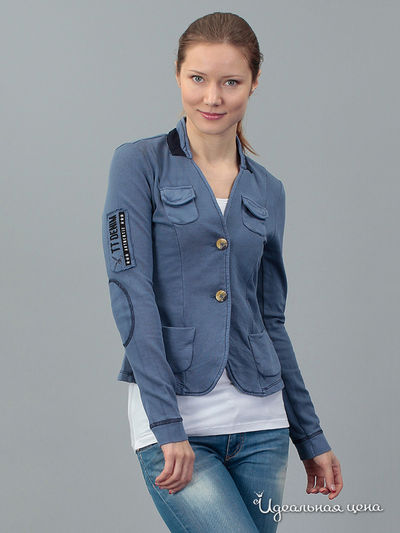 Жакет Tom Tailor, цвет синий