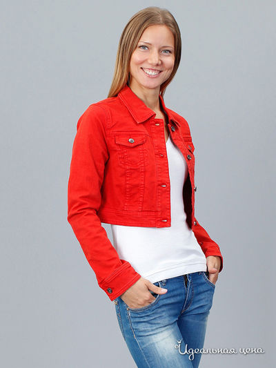 Жакет Tom Tailor, цвет красный