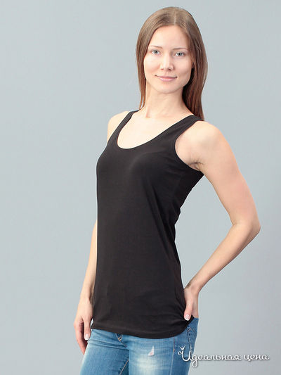 Майка Tom Tailor, цвет чёрная