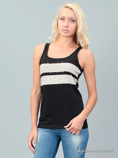 Майка Tom Tailor, цвет чёрная