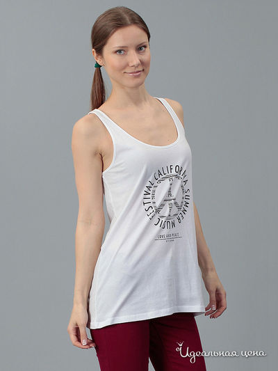 Майка Tom Tailor, цвет белая