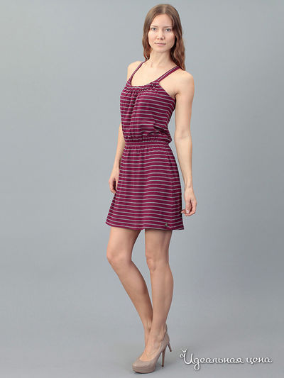 Платье Tom Tailor, цвет бордовое